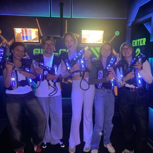laser game night